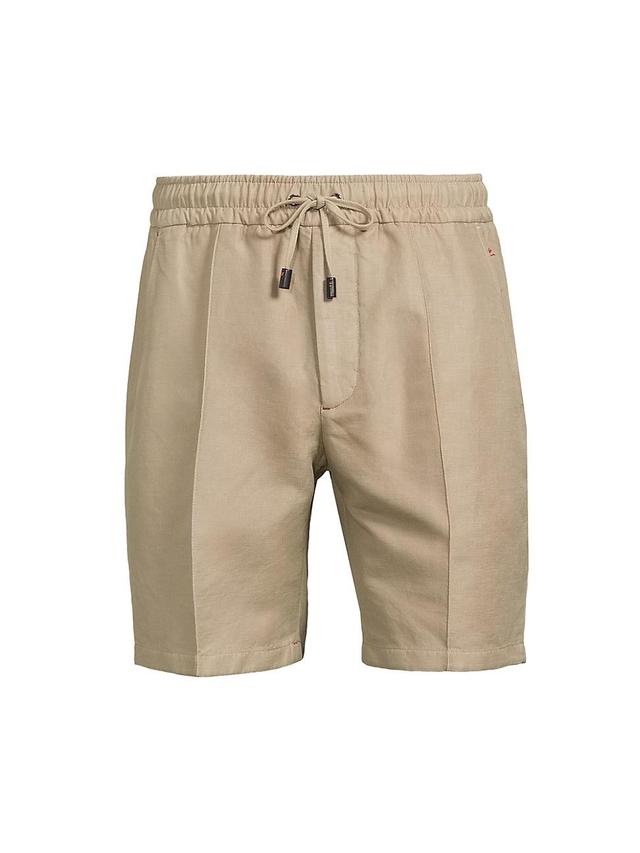 Mens Cotton-Blend Drawstring Shorts Product Image