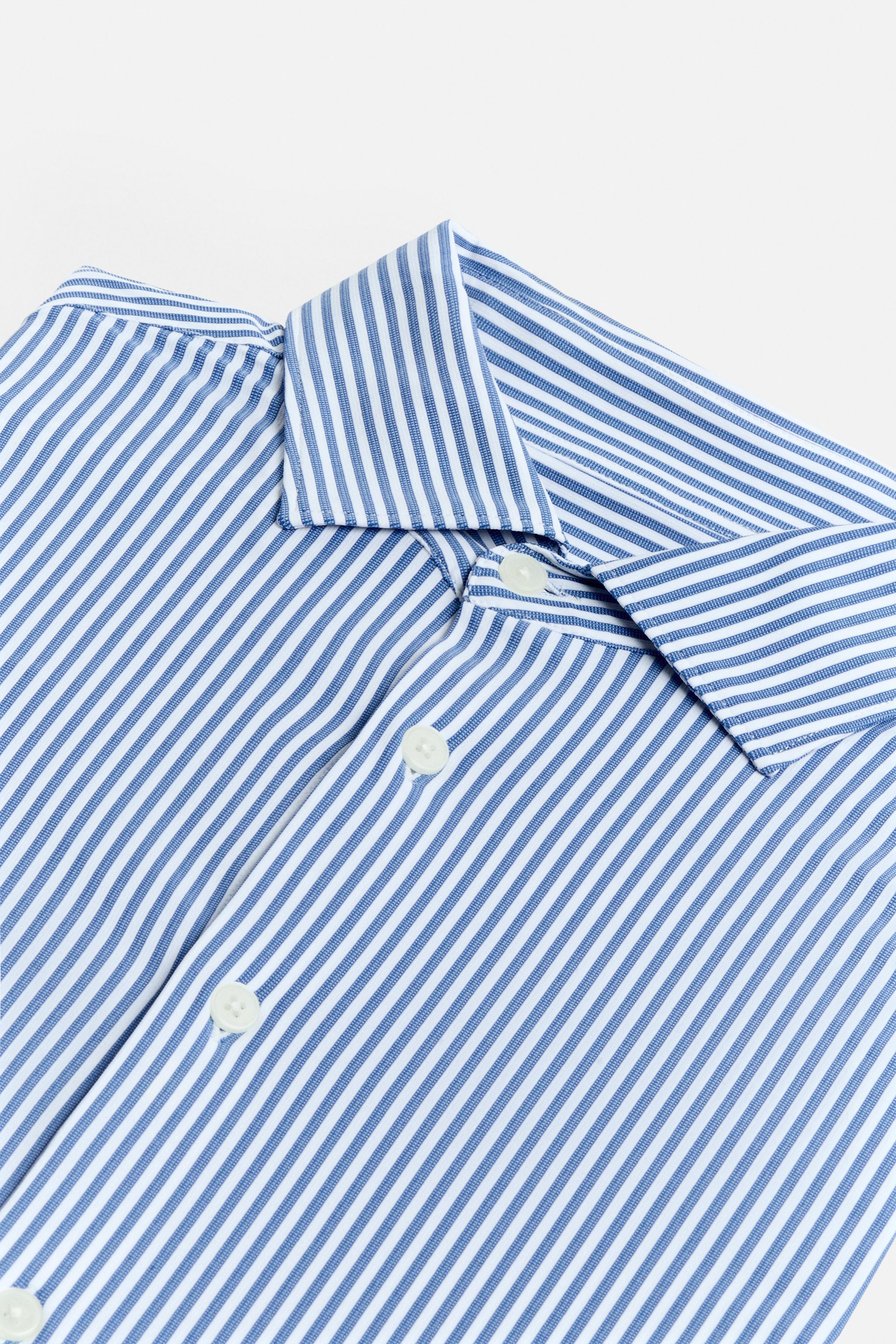 STRIPED STRETCH SHIRT Product Image