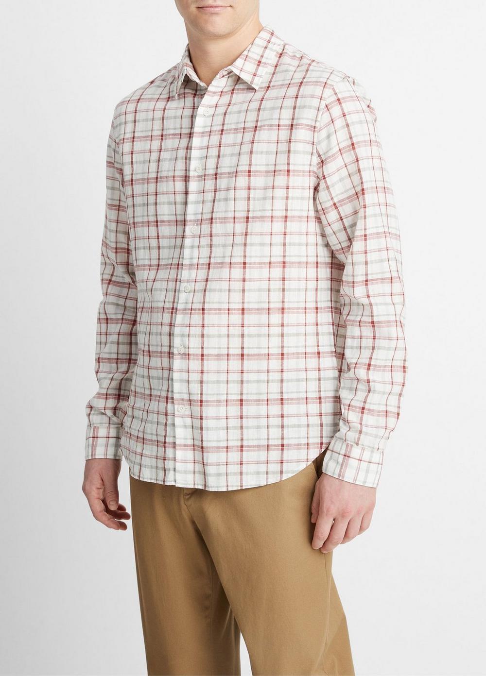 Oakmont Plaid Long-Sleeve Shirt Product Image