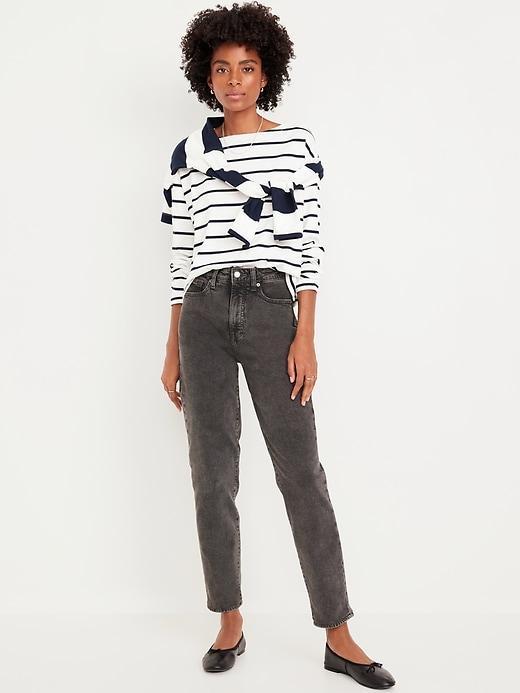 High-Waisted OG Straight Ankle Jeans Product Image