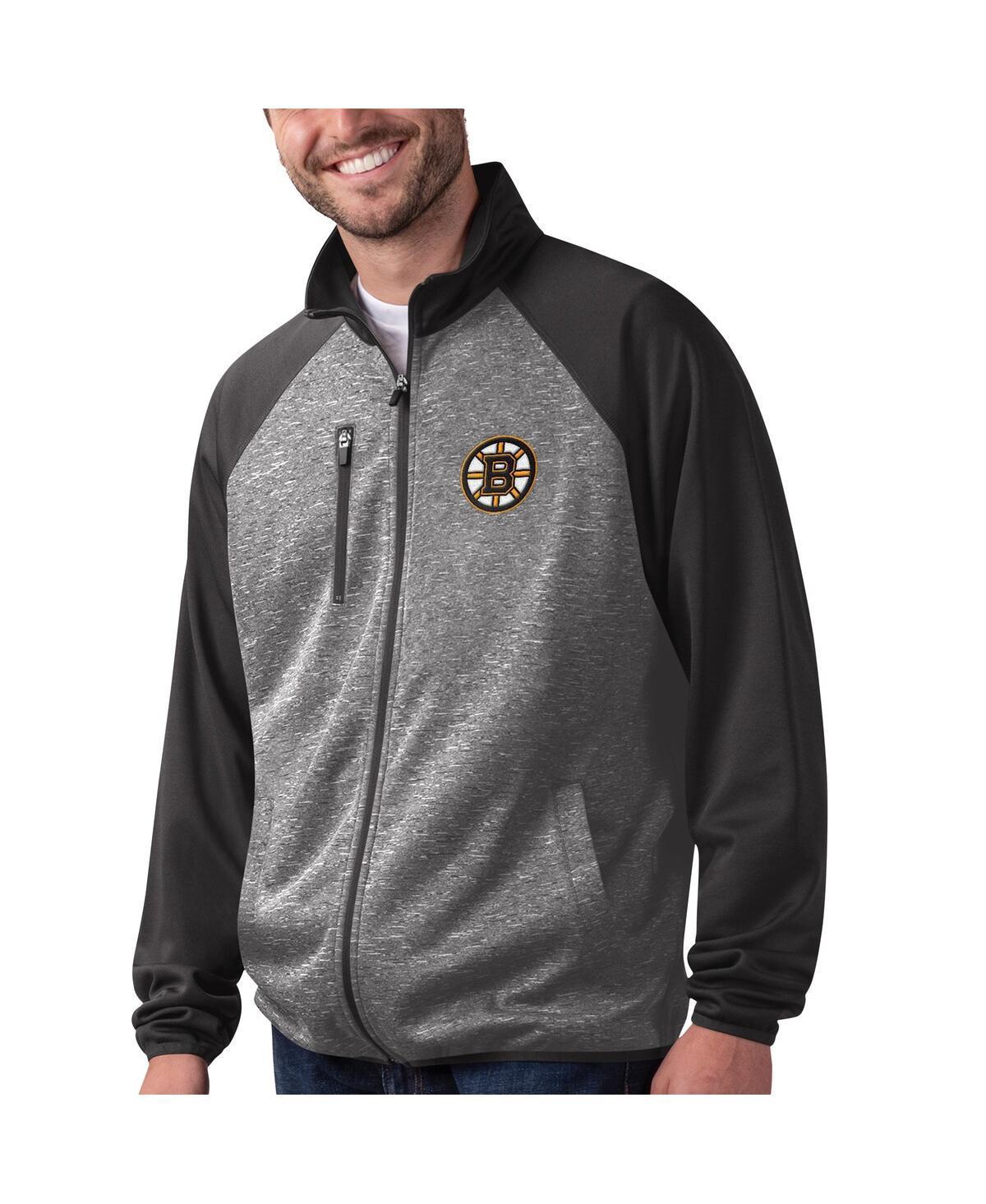 Mens G-III Sports by Carl Banks Chicago hawks RunnersRaglan Full-Zip Track Jacket Product Image