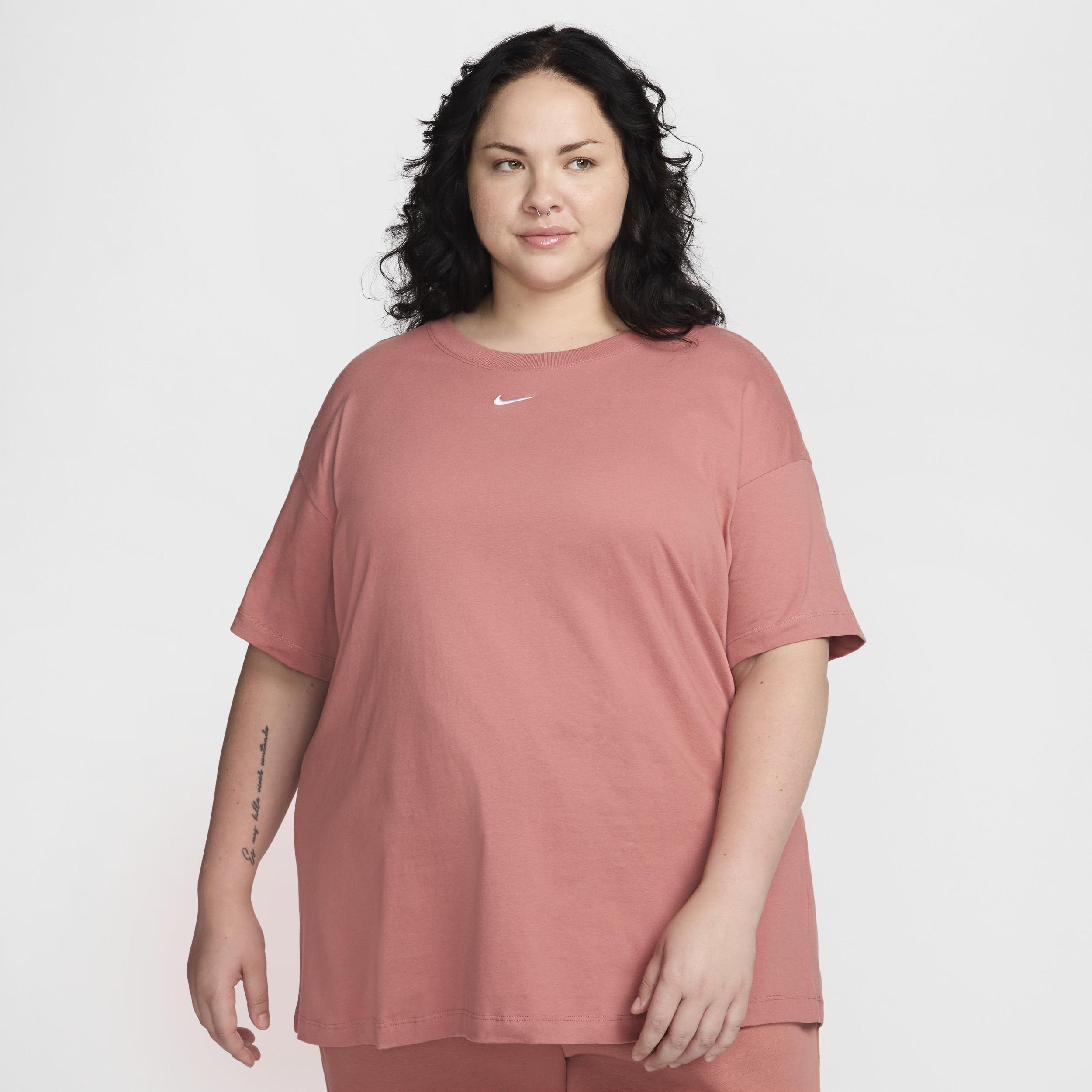 Womens Nike Sportswear Essential T-Shirt (Plus Size) Product Image