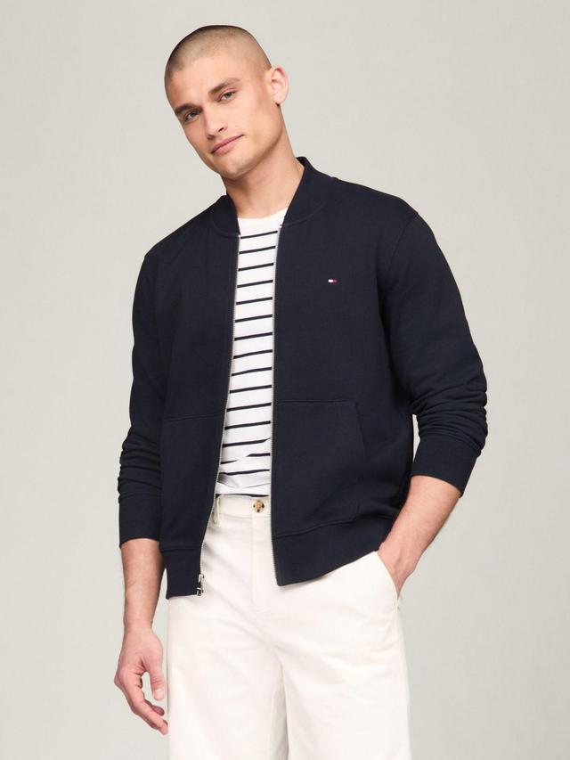 Tommy Hilfiger Men's 1985 Baseball Collar Zip Sweatshirt Product Image