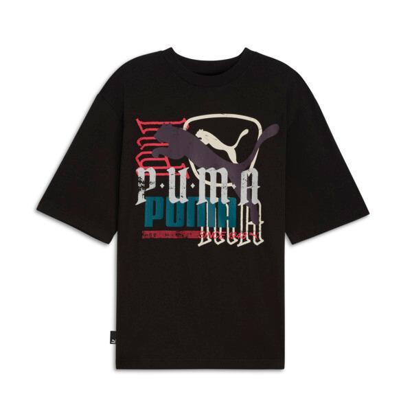 PUMA CLASSICS PLAY LOUD Overlay Logo Men's T-Shirt Product Image