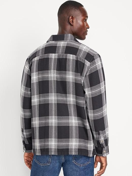 Heavyweight Plaid Flannel Shirt Product Image