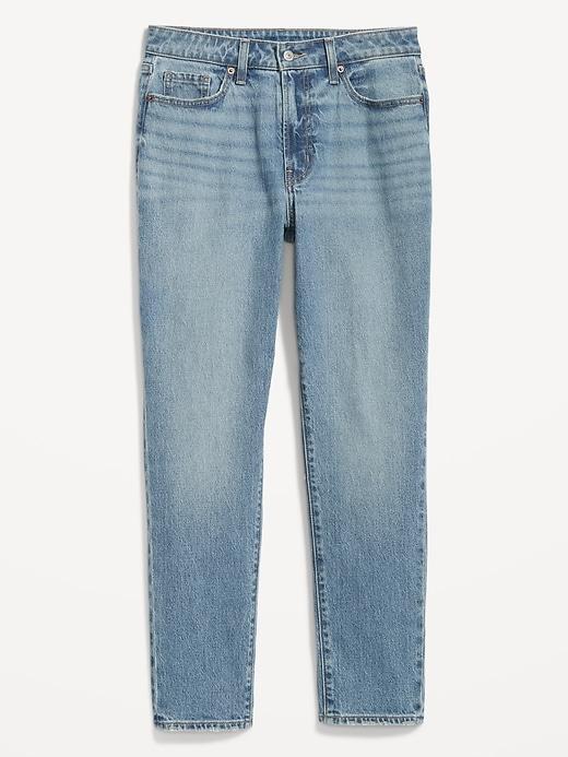 Curvy High-Waisted OG Straight Ankle Jeans Product Image