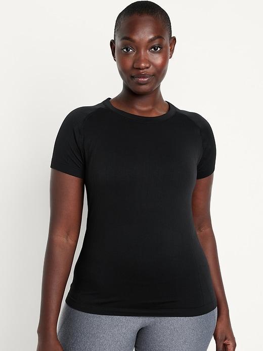 Fitted Seamless T-Shirt Product Image