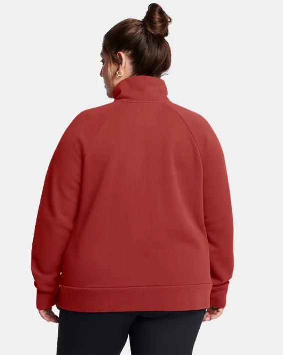 Women's UA Rival Fleece Textured ½ Zip Product Image