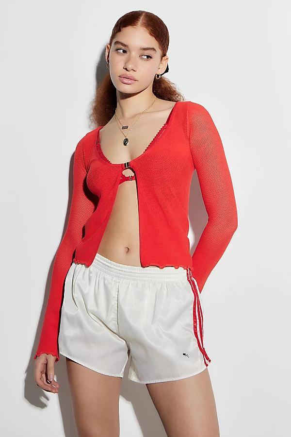 Urban Outfitters UO Salti Mesh Cardigan Womens at Urban Outfitters Product Image