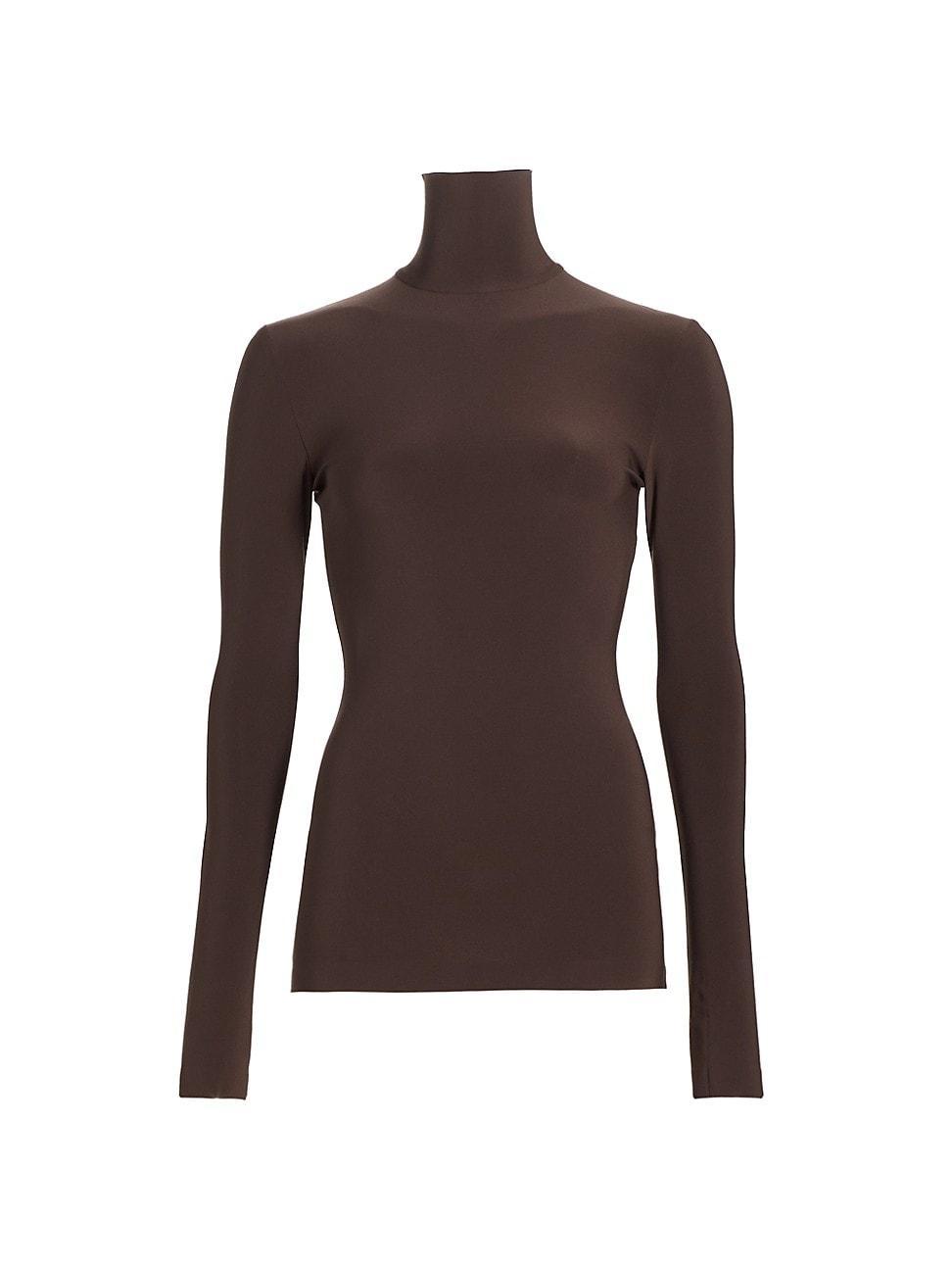 Womens Slim Stretch Turtleneck product image