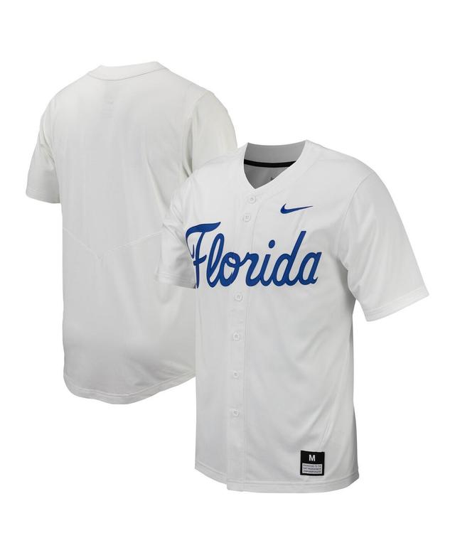 Mens Nike Florida Gators Replica Full-Button Baseball Jersey Product Image