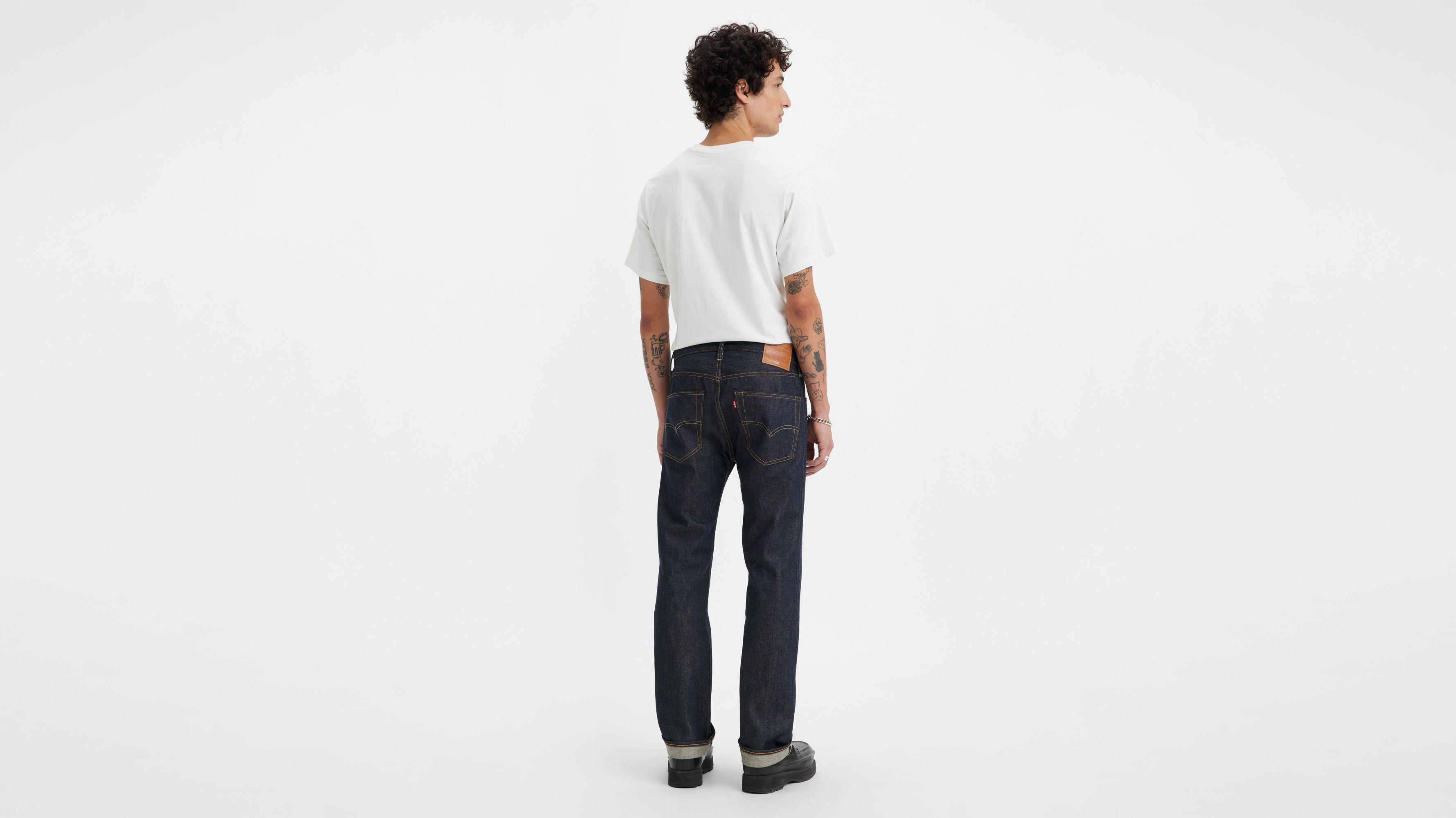 501® Original Fit Shrink-To-Fit™ Selvedge Men's Jeans Product Image