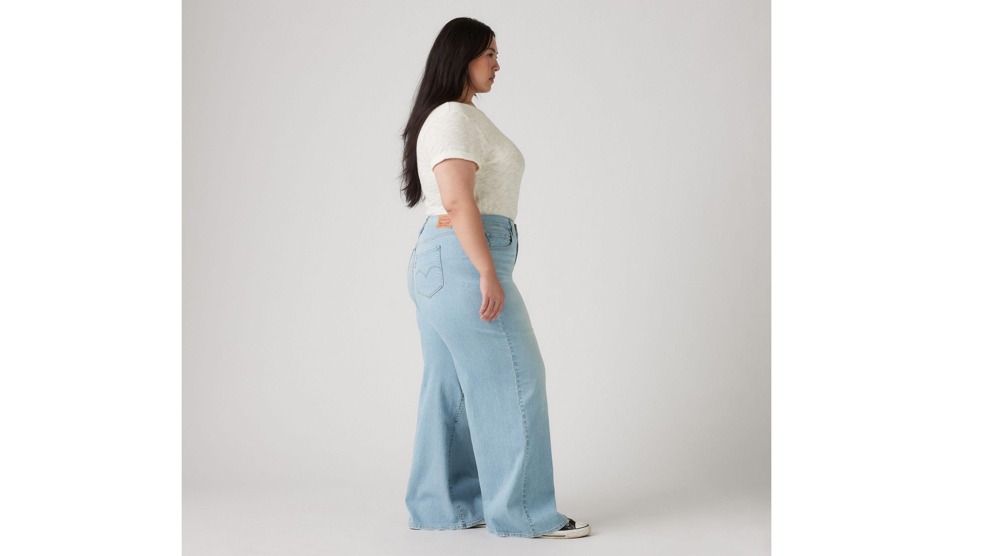 318 Shaping Wide Leg Women's Jeans (Plus Size) Product Image