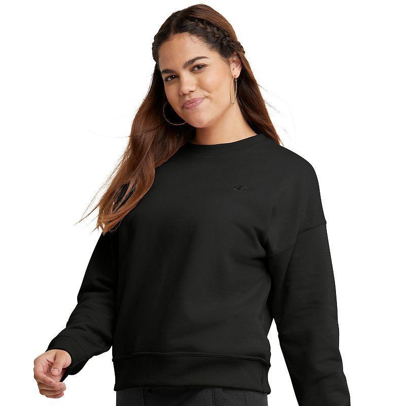 Champion Powerblend Crew (Lavish Lavender) Women's Sweatshirt Product Image