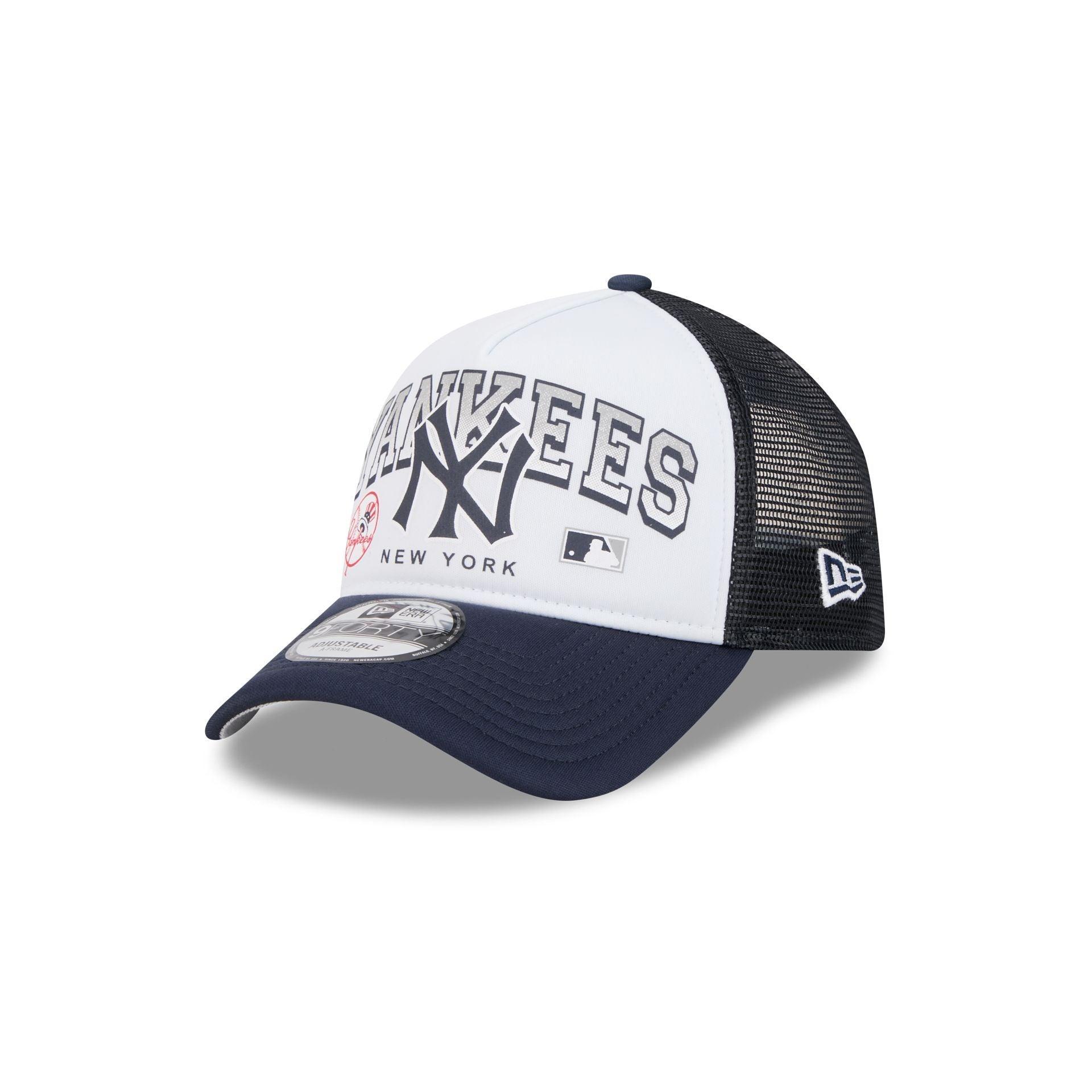 New York Yankees Sport Classics 9FORTY A-Frame Trucker Hat Male Product Image