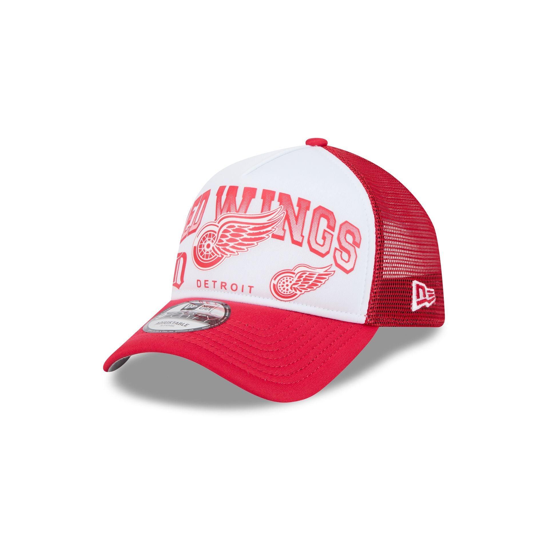 Detroit Red Wings Sport Classics 9FORTY A-Frame Trucker Hat Male Product Image