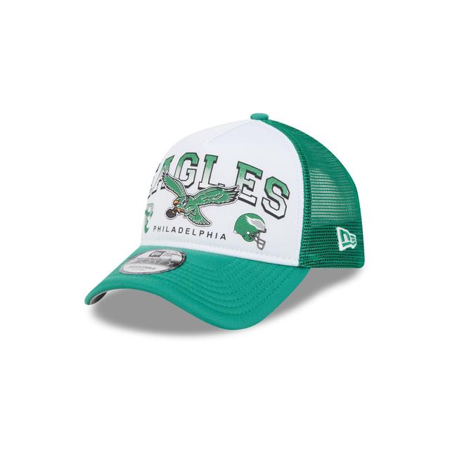 Philadelphia Eagles Sport Classics 9FORTY A-Frame Trucker Hat Male Product Image