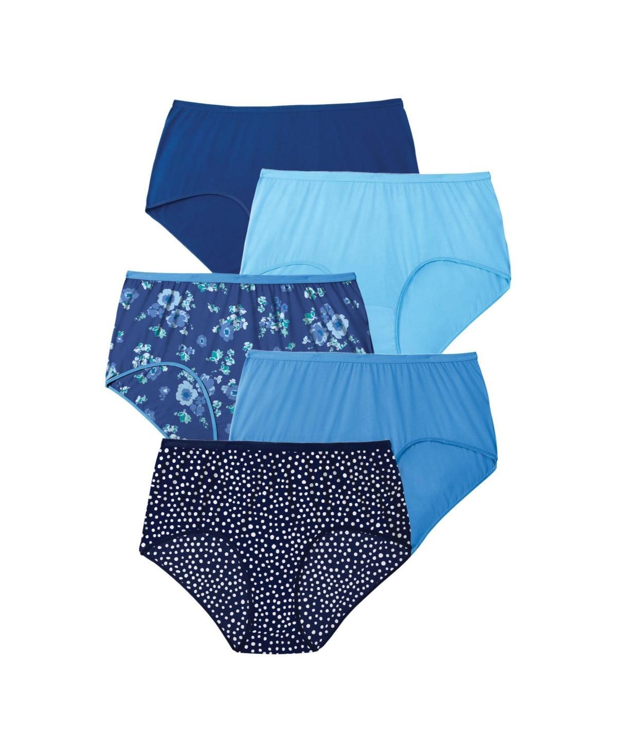 Comfort Choice Womens Cotton Brief 5-Pack Product Image