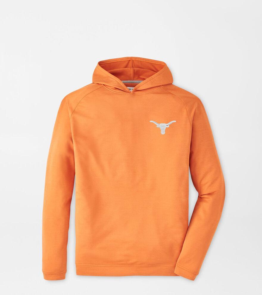 Peter Millar Mens Texas Pine Performance Hoodie | Color: Rust | Size: XL Product Image