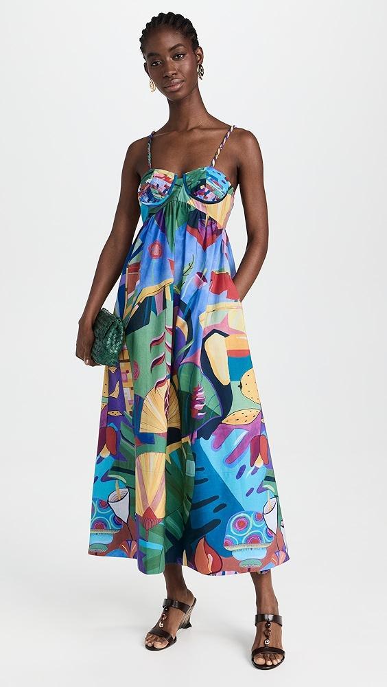 FARM Rio Tropical Scenario Sleeveless Maxi Dress | Shopbop Product Image