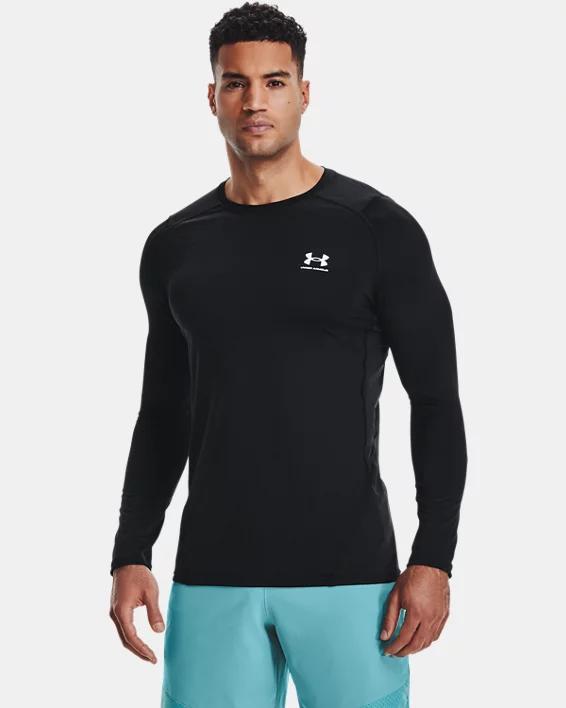 Mens HeatGear Fitted Long Sleeve Product Image