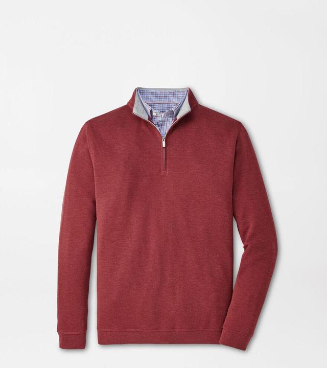 Peter Millar Mens Crown Comfort Pullover | Color: Celosia Red | Size: L Product Image