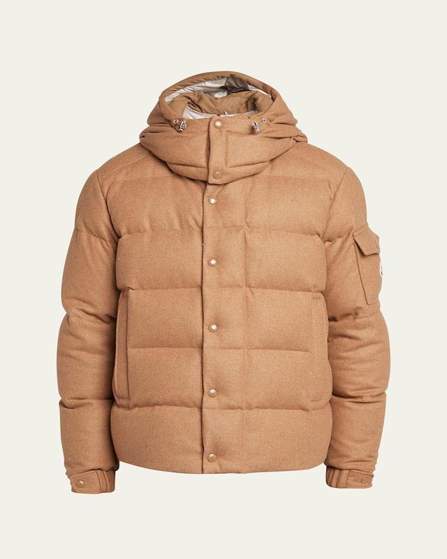 Mens Vezere Flannel Down Jacket Product Image