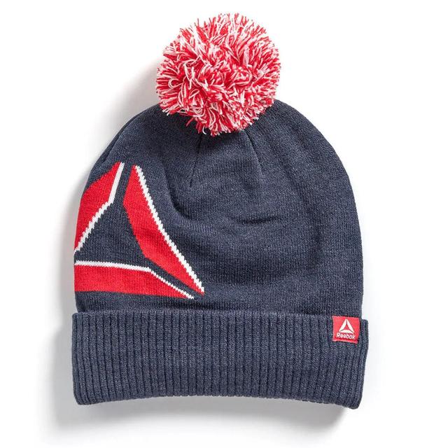 Reebok Women's Logo Intarsia Pom Beanie Female Product Image