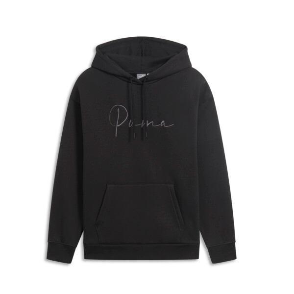 PUMA Script Logo Women's Hoodie Product Image