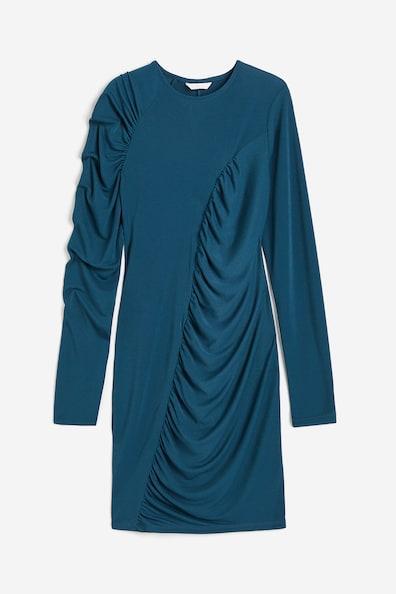 Draped Jersey Dress Product Image