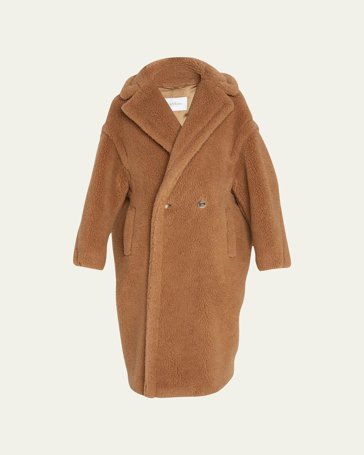 Womens Teddy Bear Icon Coat Product Image