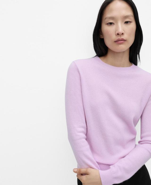 Mango Womens Cashmere Sweater - Light Product Image