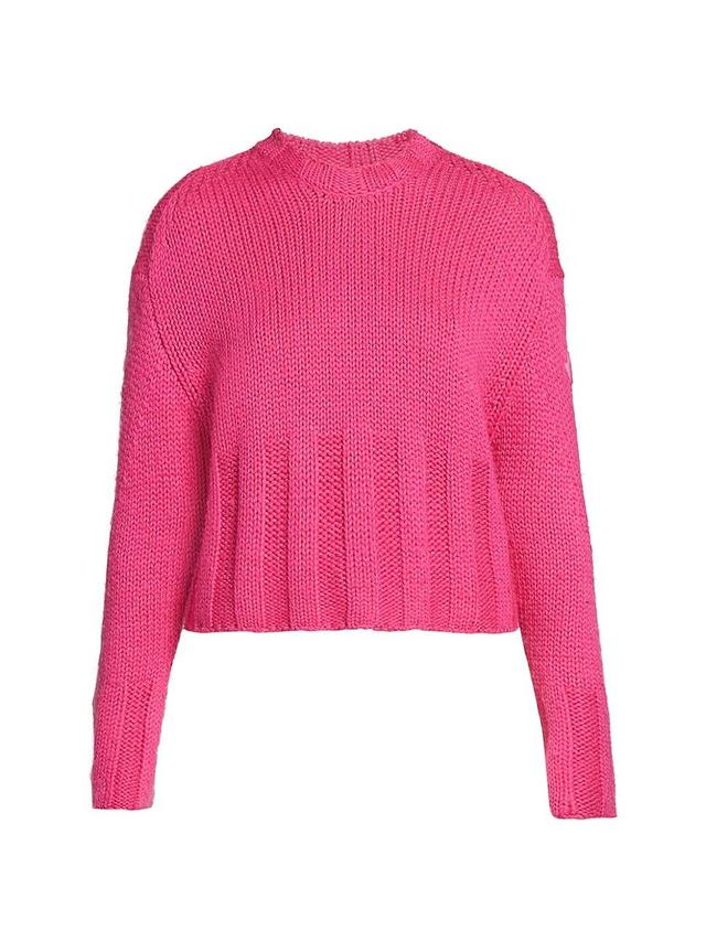 Womens Edit Wool Shaker-Stitch Sweater Product Image