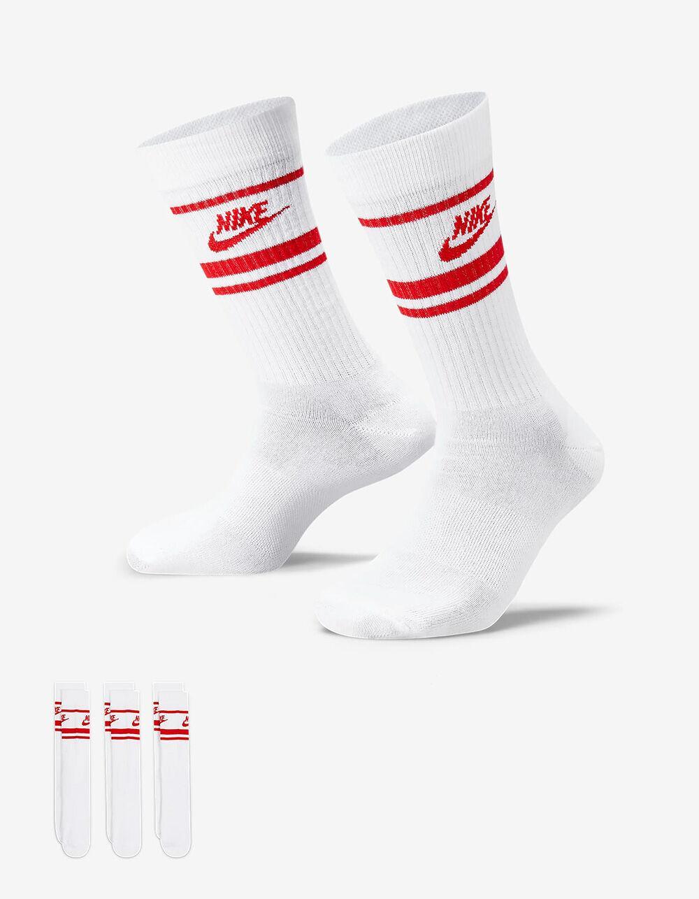 NIKE Sportswear Dri-FIT Everyday Essential 3 Pack Mens Crew Socks Product Image