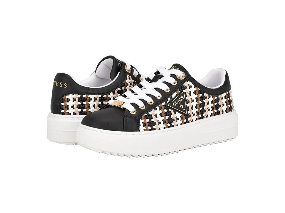 Guess Womens Detwist Tread Bottom Fashion Sneakers with Logo Product Image