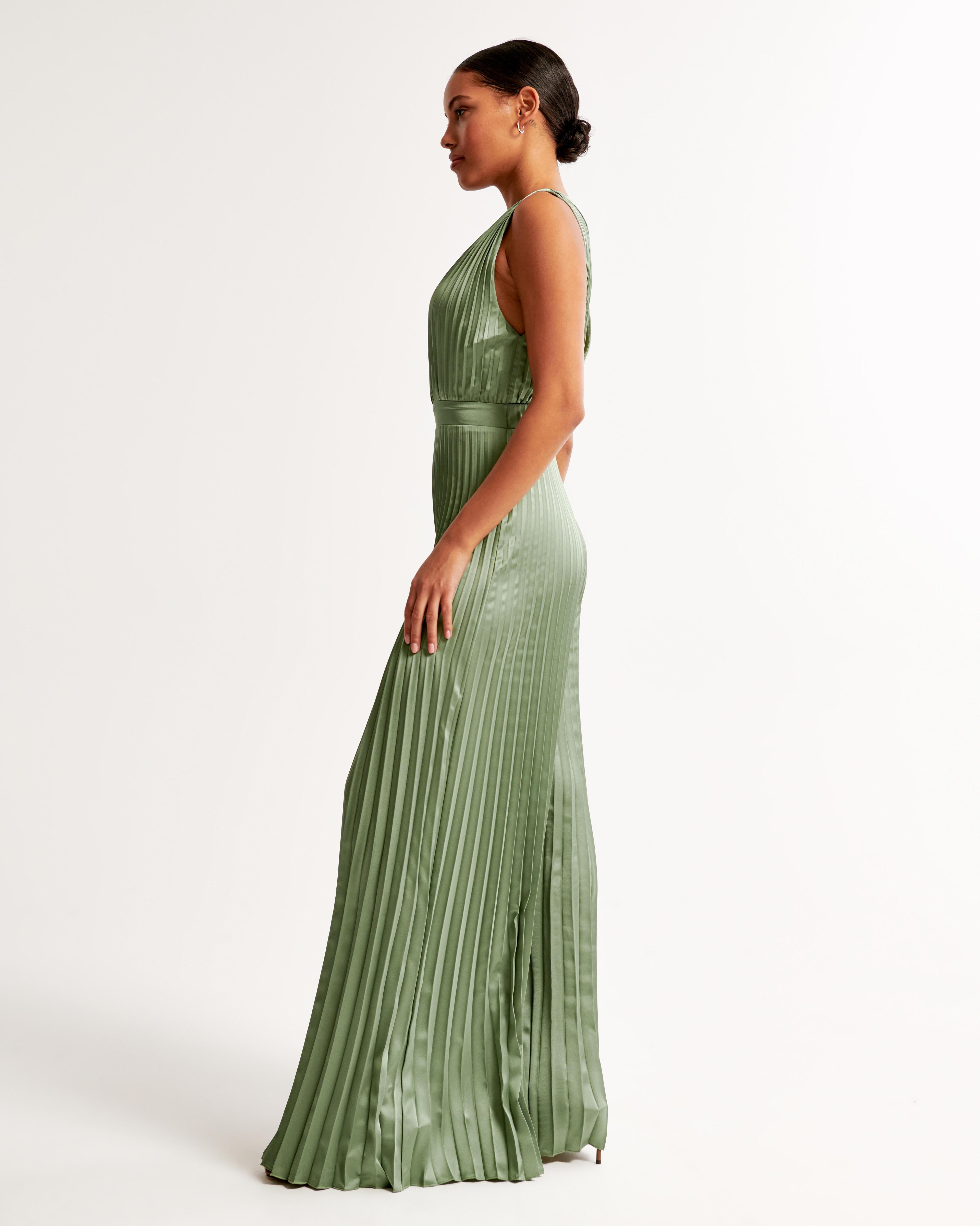 The A&F Giselle Pleated Jumpsuit Product Image