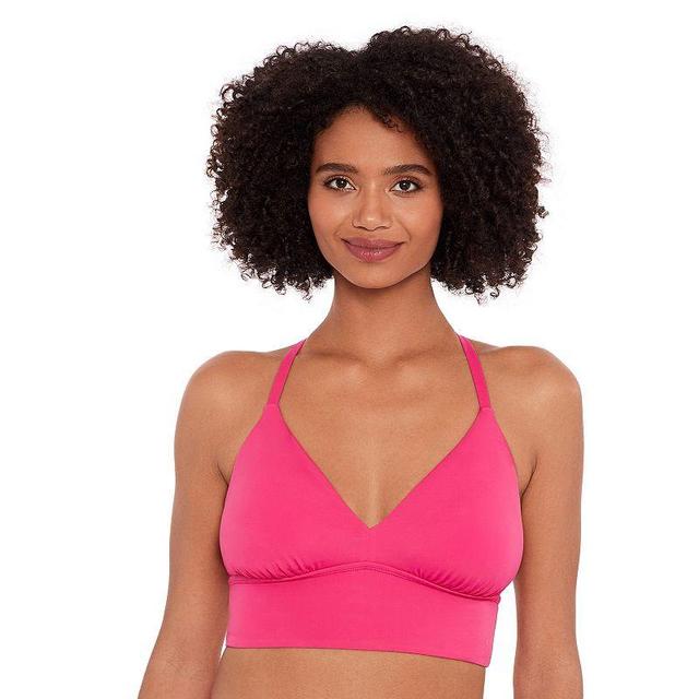 Womens Eco Beach Long Line Bralette Swim Top Product Image