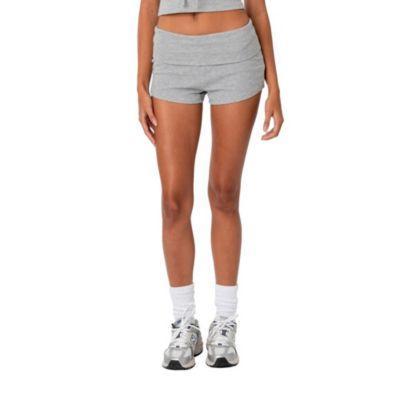 Womens Lizzy Foldover Waffle Shorts Product Image