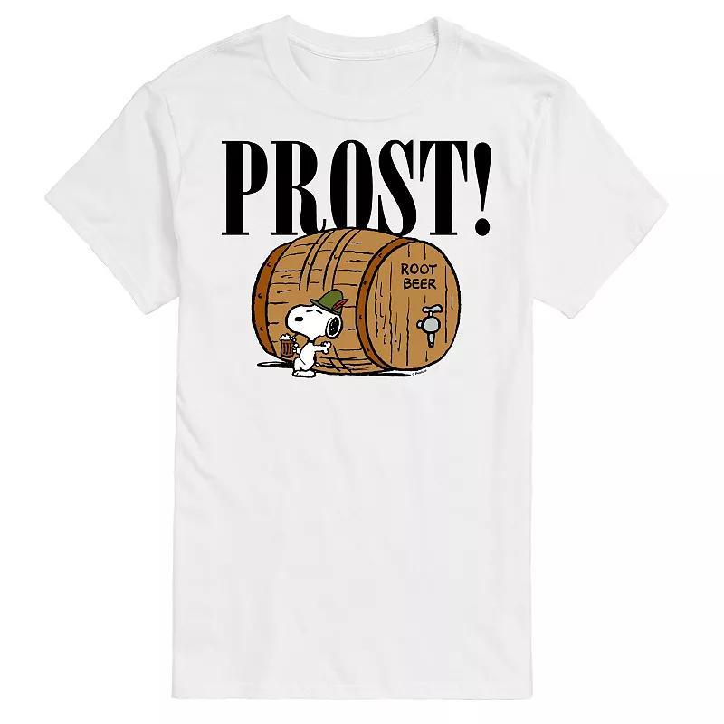 Mens Peanuts Prost! Snoopy Root Beer Graphic Tee Product Image