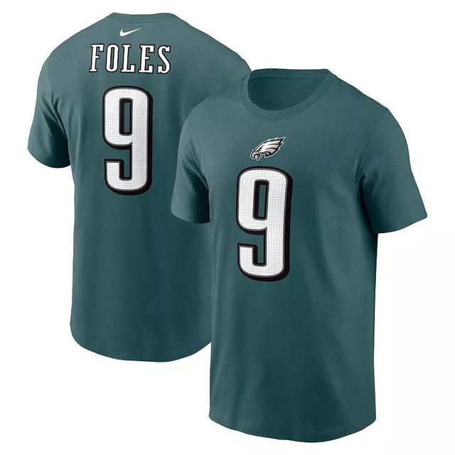 Mens Nike Nick Foles Midnight Philadelphia Eagles Retired Player Name & Number T-Shirt Product Image