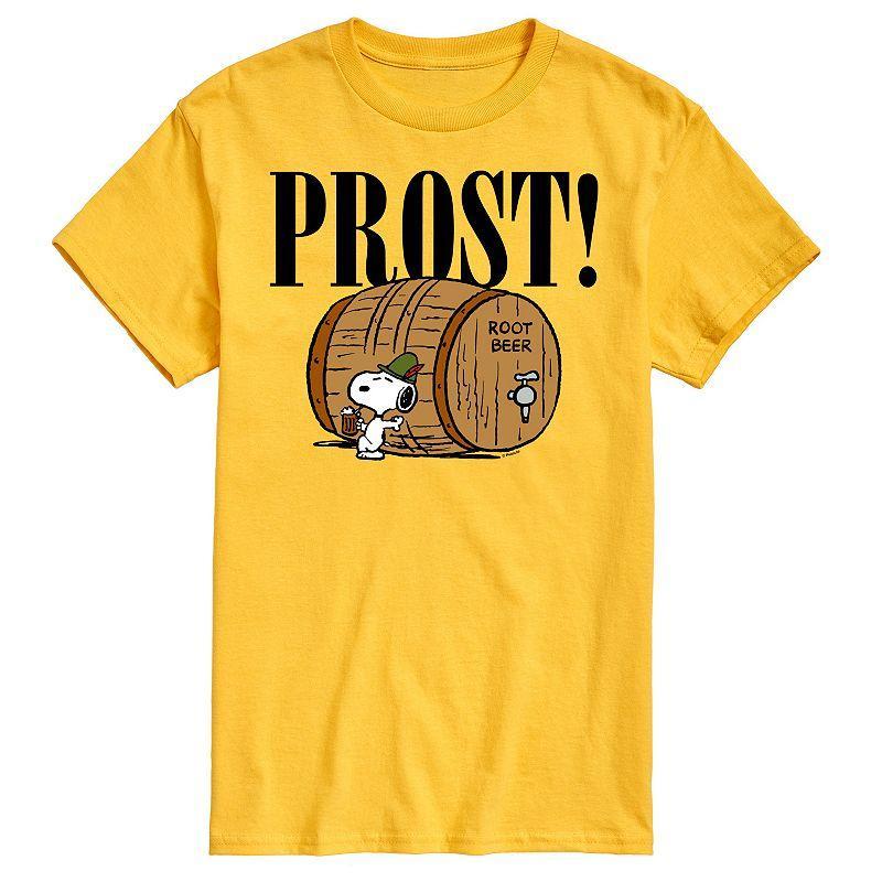 Mens Peanuts Prost! Snoopy Root Beer Graphic Tee Product Image