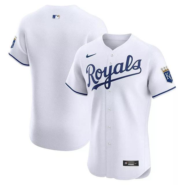 Mens Nike Kansas City Royals Home Elite Jersey Product Image