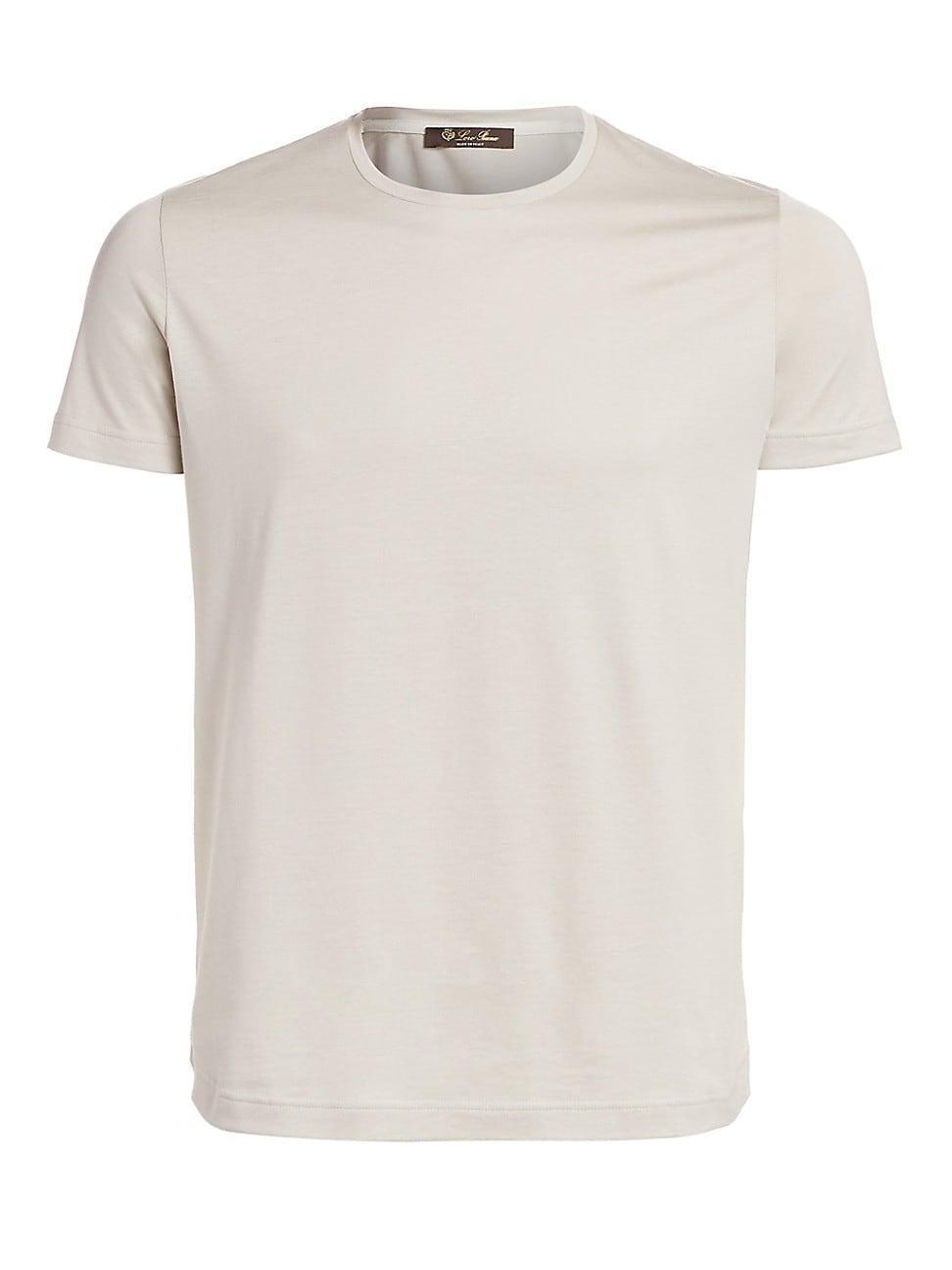 Mens Silk-Blend Tee Product Image