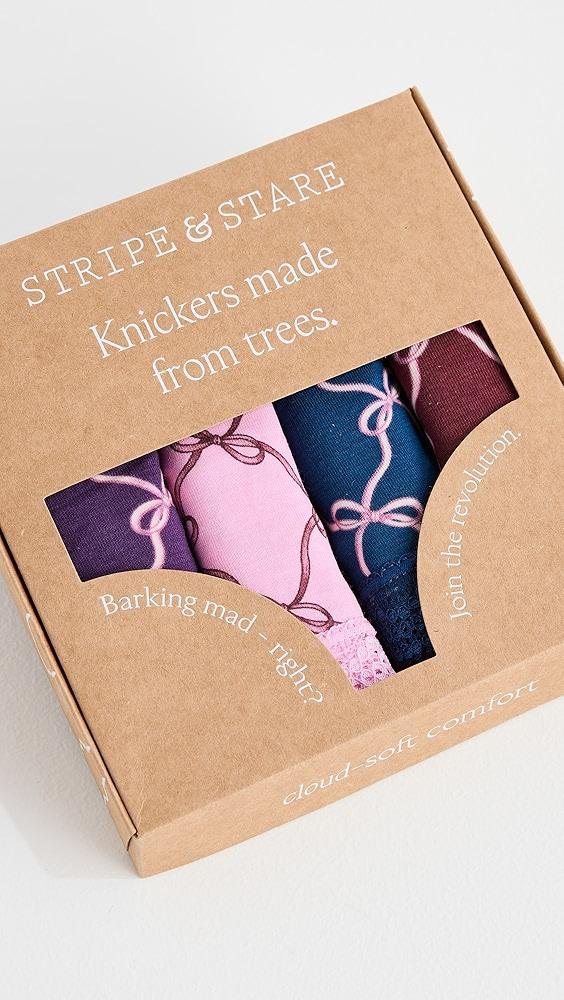 Stripe & Stare The Original Knickers Four Pack | Shopbop Product Image