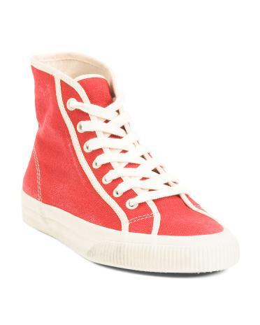 90s High Top Sneakers for Women | Leather/Textile/Man-Made Sole Product Image