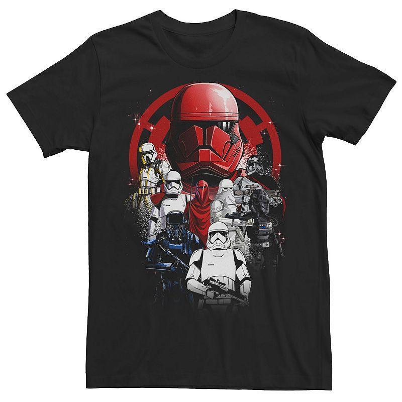 Mens Star Wars Storm Trooper Splatter Graphic Tee Black Product Image