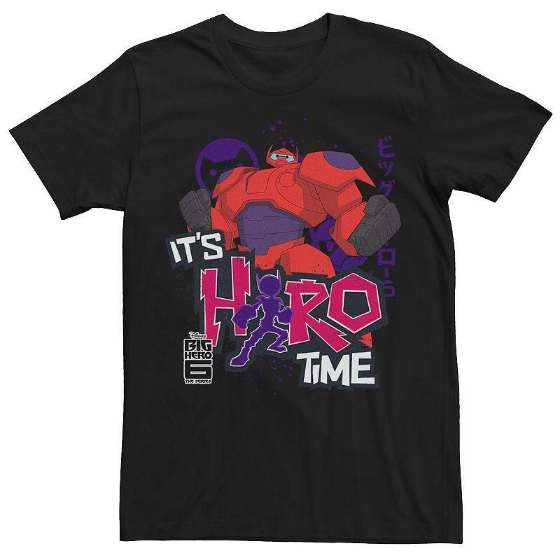 Disneys Big Hero 6 TV Series Baymax Mens Hero Time Tee Product Image