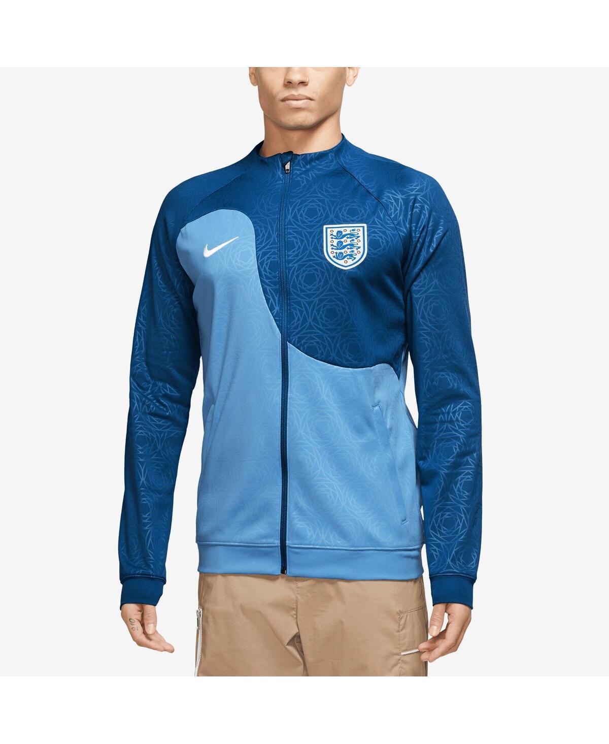 Mens Nike Blue England Womens National Team 2003 Academy Pro Anthem Raglan Performance Full-Zip Jacket Product Image