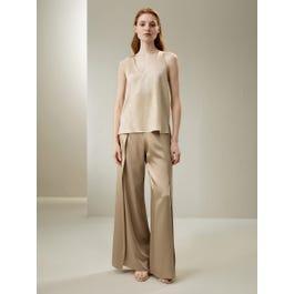 Silk Charmeuse Wide-Leg Pant product image