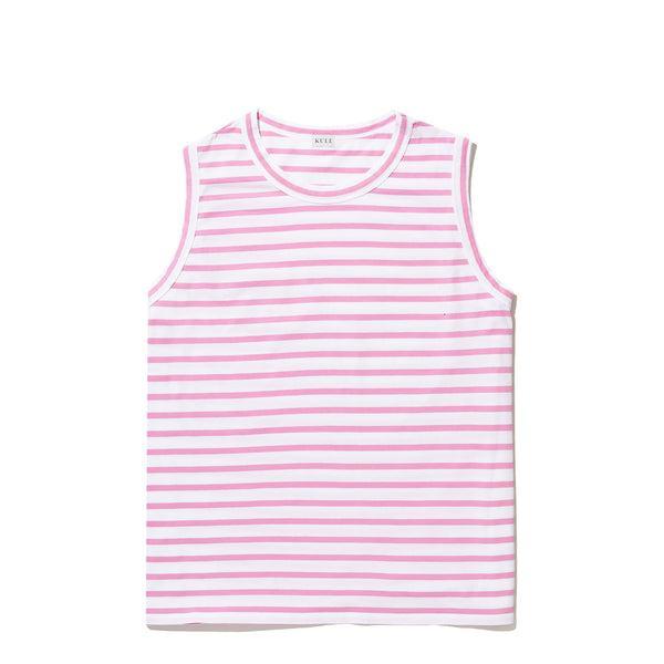 The Tank - White/Hot Pink Product Image